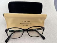 金子眼鏡KANeko OPTICAL ブラックメガネのサムネイル