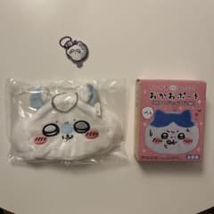 ちいかわ　おかおポーチ　モモンガ　ストラップセットのサムネイル
