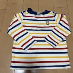 ホットビスケッツ ストライプTシャツ　90のサムネイル