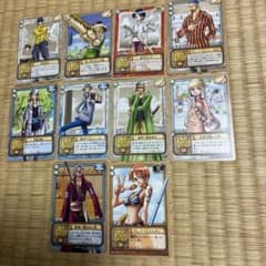 旧ワンピースカード シュライヤ箔押し ナミ サガ アイサ 10枚セット 旧