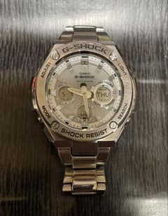 G-STELL GST-W110D-7AJFG-SHOCKシルバーのサムネイル
