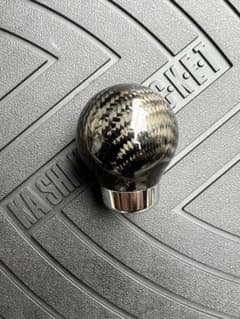 WRXsti VABに使用　カーボンファイバー ジュラコンシフトノブのサムネイル