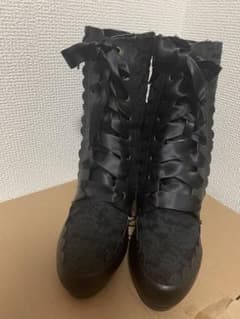 axes femme kawaii リボンブーツのサムネイル