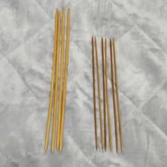 竹製 棒針 編み針 1号 8号 10本 まとめ売り