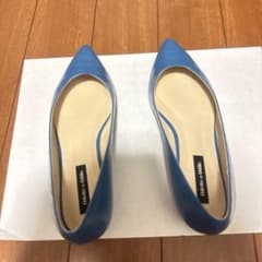 【未使用に近い】Odette e Odile パンプス　ブルーのサムネイル
