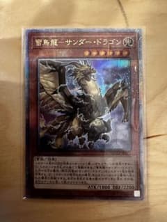 遊戯王　25th クオシク　雷鳥龍 サンダー•ドラゴンのサムネイル