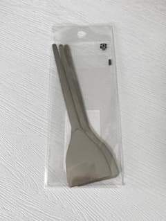 【新品未開封】貝印 もんじゃ焼き用 ステンレス ヘラセット Lサイズのサムネイル