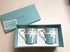 【新品•未使用】TIFFANY&Co. ティファニー ペアマグカップのサムネイル