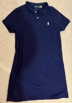 POLO RALPH LAUREN ポロワンピースネイビー Lのサムネイル