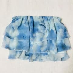 GRL 花柄 シフォン ティアード フリル ベアトップのサムネイル