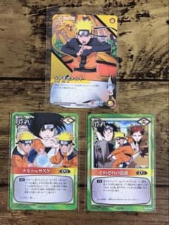 NARUTO カードゲーム プロモ PR作-21 PR作-15 ナルト サスケ - メルカリ