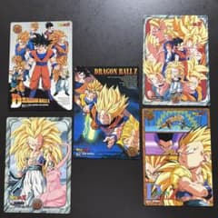ドラゴンボールZ ジャンボカードダス 5枚セット - メルカリ