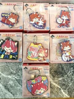 이치 반 쿠지 아카미 카루비 J 상 러버 매력 전 7 종 컴플리트 세트
