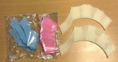シリコン製水かき　3つ　Mサイズ - 3