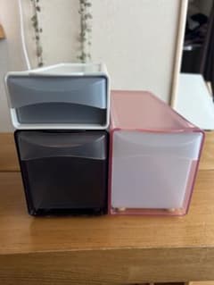 中古】Tupperwareタッパーウェアシステムドロワー 3個セット - メルカリ