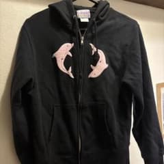 labyrins two dolphins ジップパーカー ネイビー S - メルカリ
