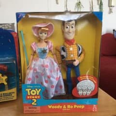 トイストーリー2  ウッディ＆ボーピープフィギュアのサムネイル