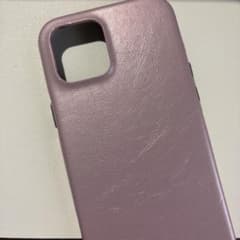 【12proMAX】ピンク 合成皮革 iPhoneケースのサムネイル
