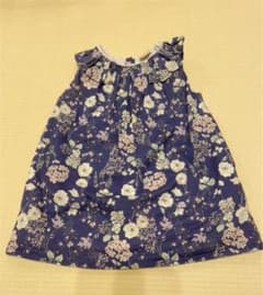 プティマイン 80 花柄　ワンピースのサムネイル