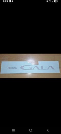 大幅値下 GALA ガーラISUZU J-BUS エンブレム ステッカー イスズ 