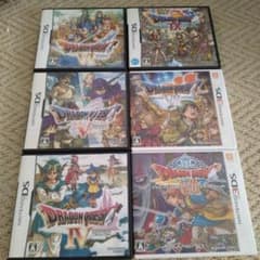 DS·3DS】 ドラゴンクエスト4・5・6・7・8・9 ソフト6本セット - メルカリ