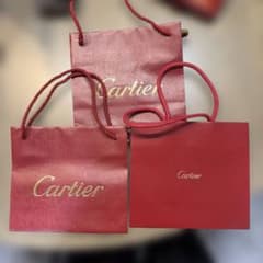 Cartier ショップ袋 3枚セットのサムネイル