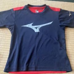 Mizuno Tシャツ サイズ130 ネイビー/レッド アンブロTシャツをおまけのサムネイル