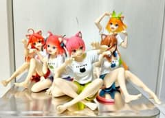 오등분 신부 Desktop Cute 피규어 고양이 귀