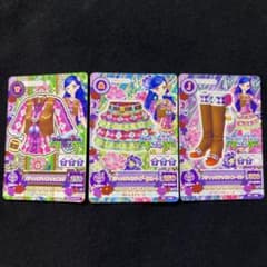 アイカツ！ バティックデッサンコーデ 3枚セットのサムネイル
