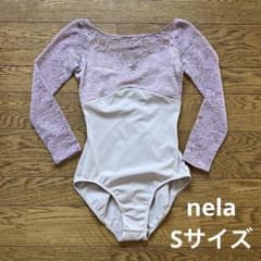 チャコット Nela レオタード 七分袖 レース ラベンダー Sサイズ - メルカリ