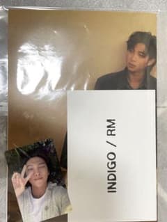 【未開封】BTS RM ナムジュン indigoインディゴ ユニバ特典トレカのサムネイル