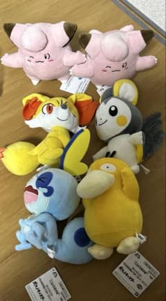 ポケットモンスター いろんなおかおぬいぐるみ メッソン コダック