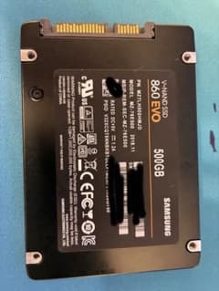 Samsung SSD 860 EVO 500GB 2.5インチのサムネイル