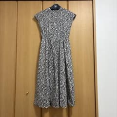 ships any 花柄 ノースリーブ ロングワンピースのサムネイル