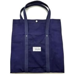 ＫＯＵ様　リクエスト 旧タグ 一澤帆布 トートバッグ 麻素材 外ポケット付 極美品】一澤帆布 旧タグ トートバッグ（大）銀金具付 25年前 京都本店