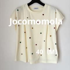 未着用】Jocomomola接触冷感 天竺ドットTシャツ40（M） - メルカリ