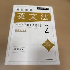 大学入試問題集 関正生の英文法ポラリス[2 応用レベル]のサムネイル