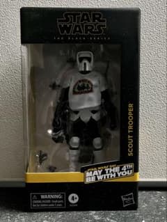 未開封　スターウォーズ　ブラックシリーズ　スカウトトルーパー（maythe4th 未開封 スターウォーズ ブラックシリーズ スカウトトルーパー