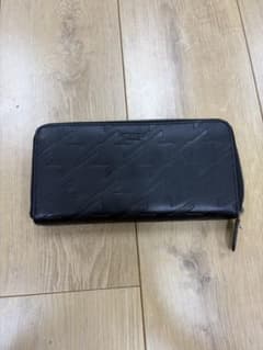 COACH 長財布 ブラック 千鳥格子柄のサムネイル