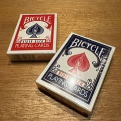 【未開封・激レア】BICYCLE Blackデザインデッキ詰め+オマケ赤・青 新品未開封 Bicycle Rider Back OHIO製 レアデック - メルカリ