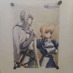 극장판 Fate/Grand Order 카멜롯 A3 클리어 포스터