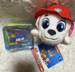 【新品・タグ付き】パウ・パトロール　マスコット　メタリックミニポーチ　セット