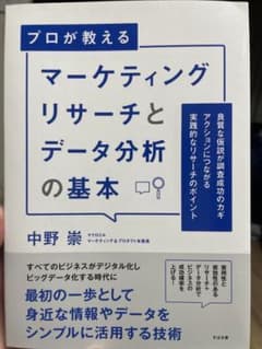 マーケティングリサーチとデータ分析の基本のサムネイル
