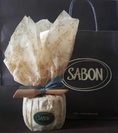 SABON　ボディスクラブ　ギフト包装済　ギフトバック付きのサムネイル