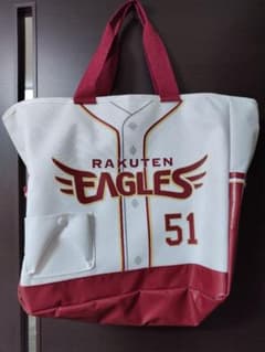 楽天イーグルス OGOH選手 トートバッグ 51　ユニフォーム2025 楽天イーグルス OGOH選手 トートバッグ 51 ユニフォーム2025 - メルカリ