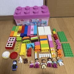 LEGO Duploレゴ デュプロ ピンクコンテナ 多数＋‪α まとめ売り