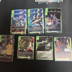 k*i様 緑　レア　まとめ売り　ガンダムカードゲーム　GCGのサムネイル