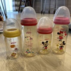 ピジョン　母乳実感　プラスチック哺乳瓶4本セットのサムネイル