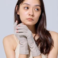 peu a beauteおやすみ手袋 ベージュのサムネイル