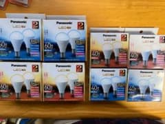 Panasonic　LED　電球　セット販売　密閉　風呂　対応のサムネイル